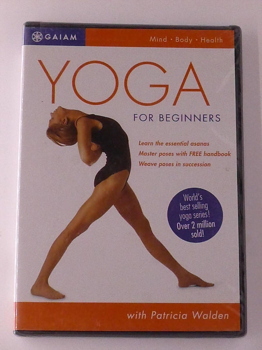 Yoga for Beginners (DVD, Gaiam, exercise) - NEW24 - for just $2.25! 