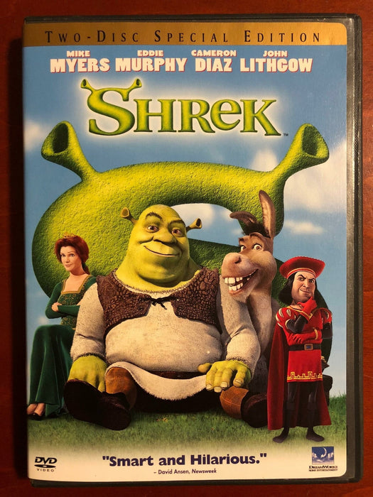 Shrek (DVD, 2001, 2-Disc Special Edition) - L05 - for just $1.99! 