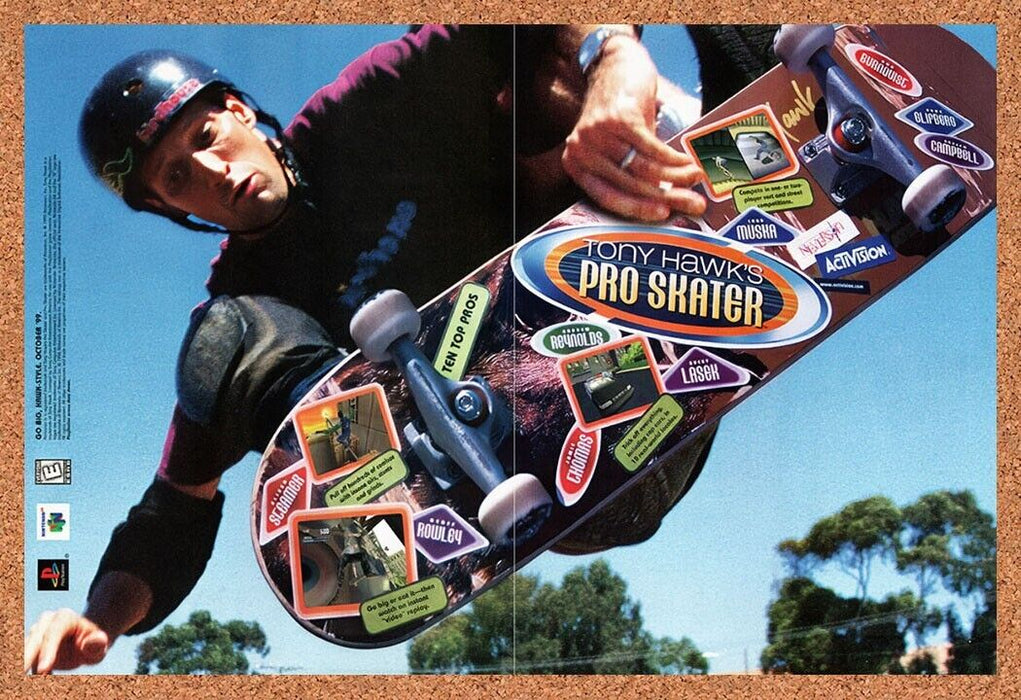 1999 Tony Hawk's Pro Skater N64 Original Ad v2 - for just $21.49! 