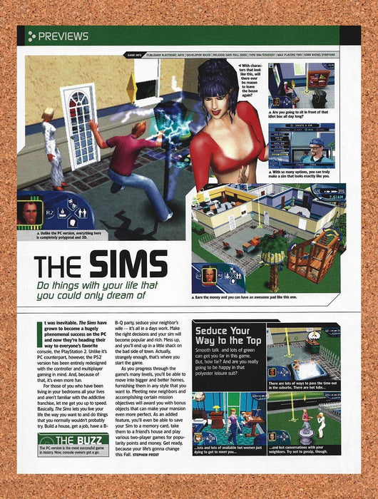 2002 Sims PS2 Original Ad vr3 - for just $19.49! 