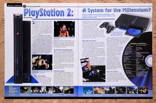 1999 Sony PS2 Console Launch Review Original Ad v5 - for just $21.49! 