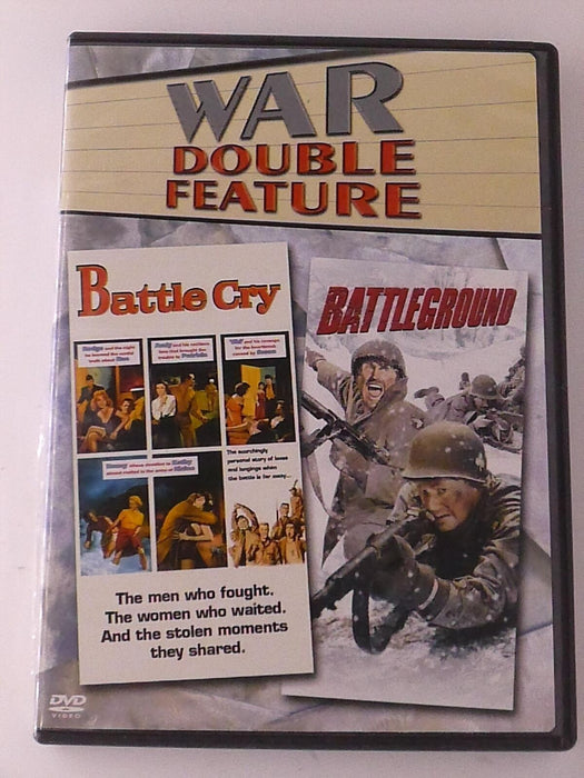 Battle Cry - Battleground (DVD, double feature) - K0428 - for just $3.99! 