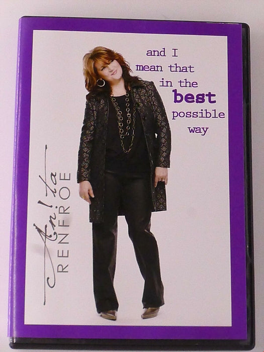 Anita Renfroe - And I Mean that in the Best Possible Way (DVD, 2014) - L04 - for just $1.99! 