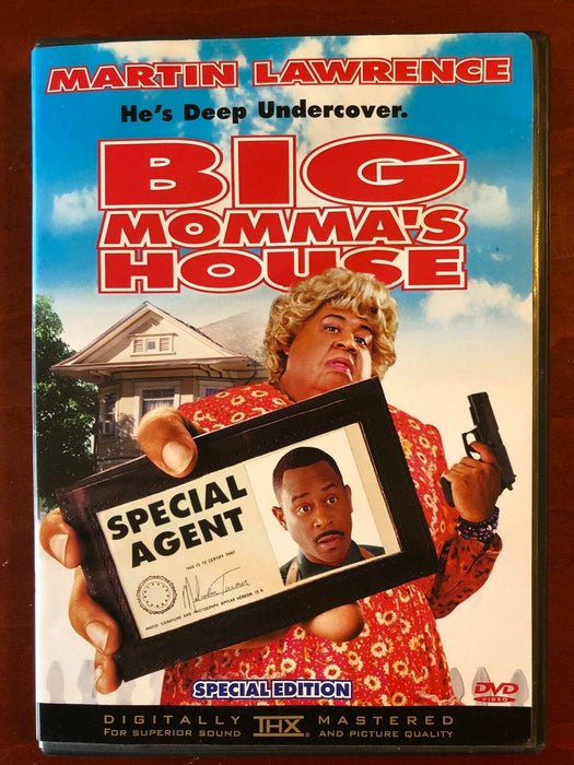 Big Mommas House (DVD, 2001, Special Edition) - L02 - for just $1.99! 