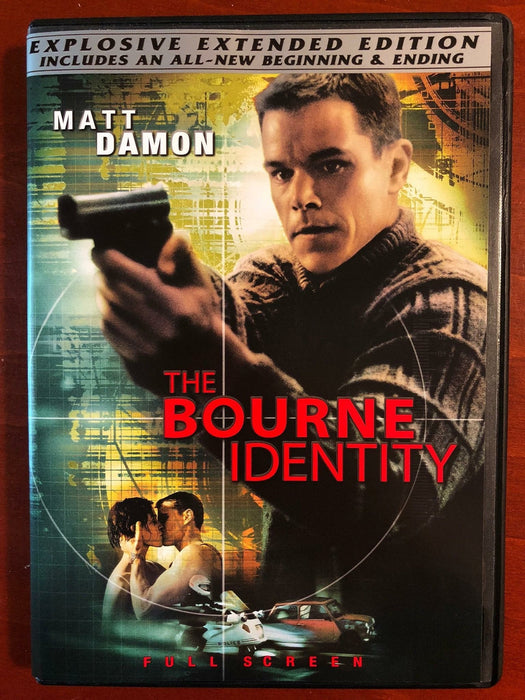 The Bourne Identity (DVD, 2002, Full screen) - L03 - for just $1.99! 