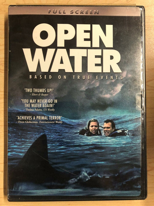 Open Water - Based on True Events (DVD, Full Screen, 2003) - K9 - for just $1.99! 