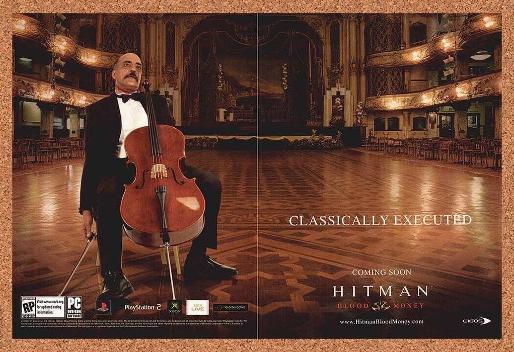 2006 Hitman Blood Money PC Original Symphony Ad v2 - for just $21.49! 