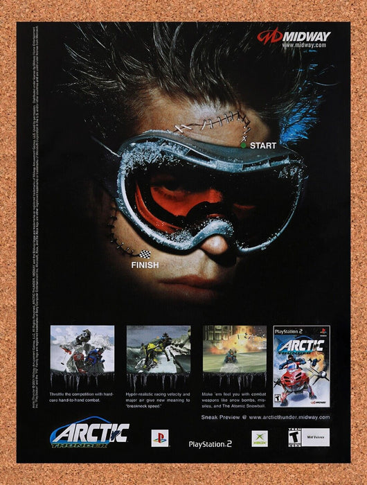 2001 Arctic Thunder PS2 Original Ad v1 - for just $15.29! 
