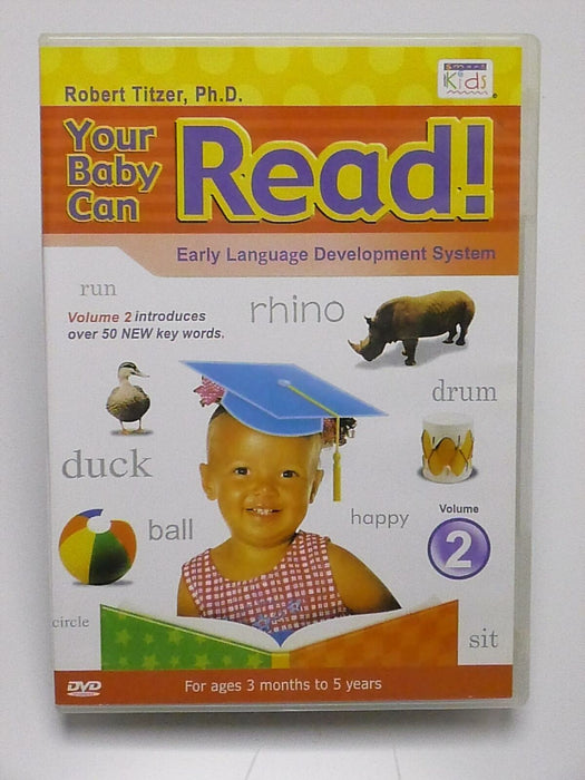Your Baby Can Read - Early Language Develpment Volume 2 (DVD, 2009) - G1219 - for just $1.99! 