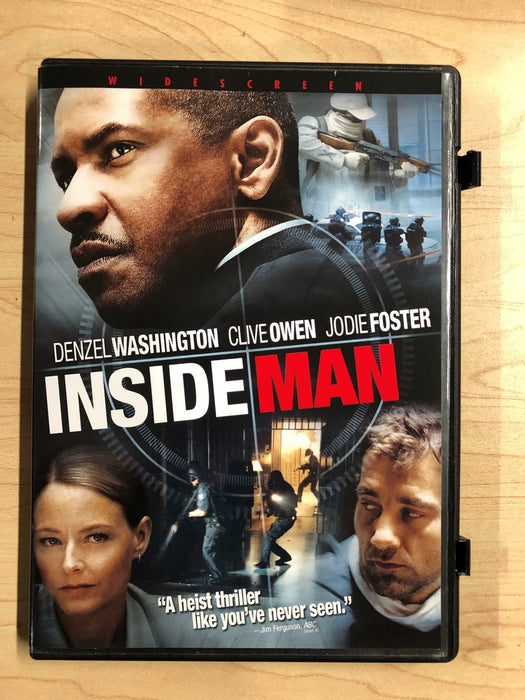 Inside Man (DVD, 2006, Widescreen) - J0917 - for just $1.99! 