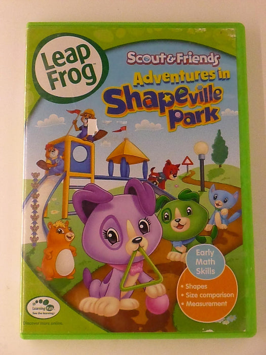 Leap Frog - Scout and Friends Adventures in Shapeville Park (DVD) - K9 - for just $2.50! 