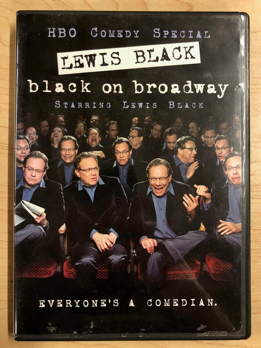 Lewis Black - Black on Broadway (DVD, 2004) - K0107 - for just $1.99! 