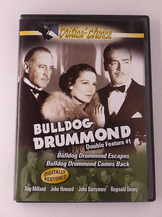 Bulldog Drummond - Escapes, Comes Back (DVD, double feature) - K7 - for just $3.99! 