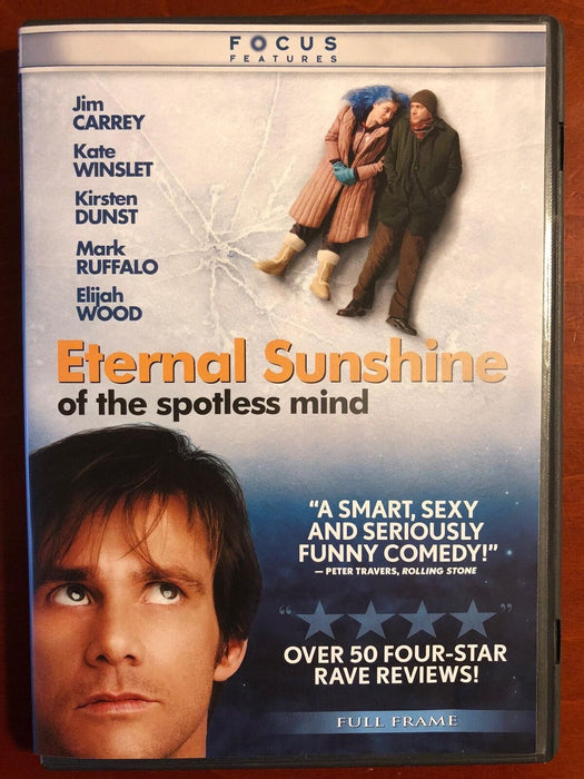 Eternal Sunshine of the Spotless Mind (DVD, 2004, Full Frame) - L02 - for just $1.99! 