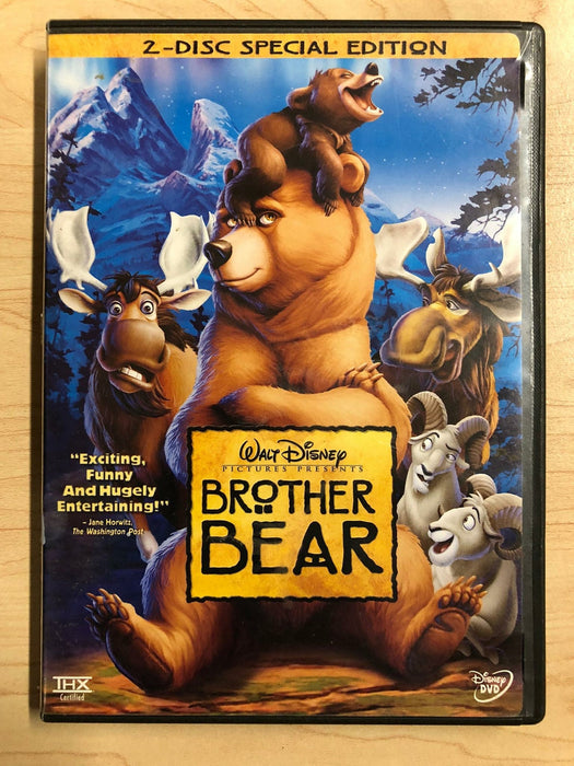 Brother Bear (DVD, Disney, 2003, 2-disc special edition) - L04 - for just $2.50! 