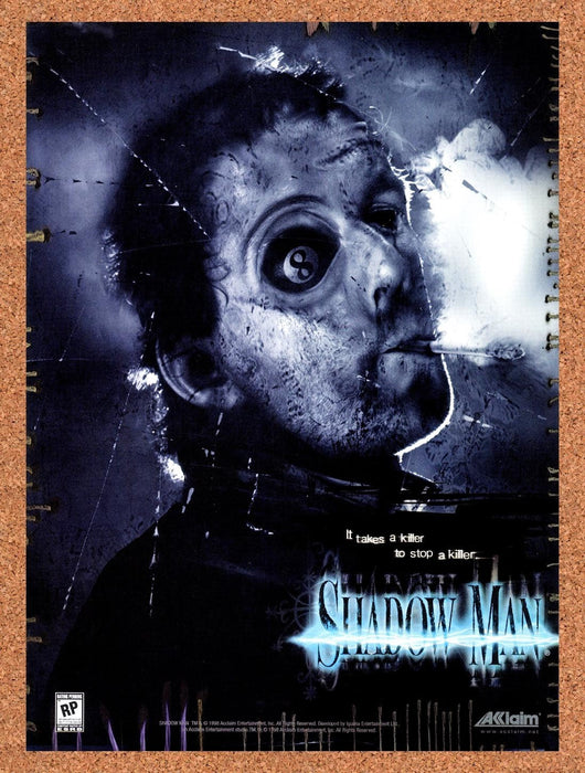 1999 Shadow Man PC Original Advertisement v4 - for just $19.49! 