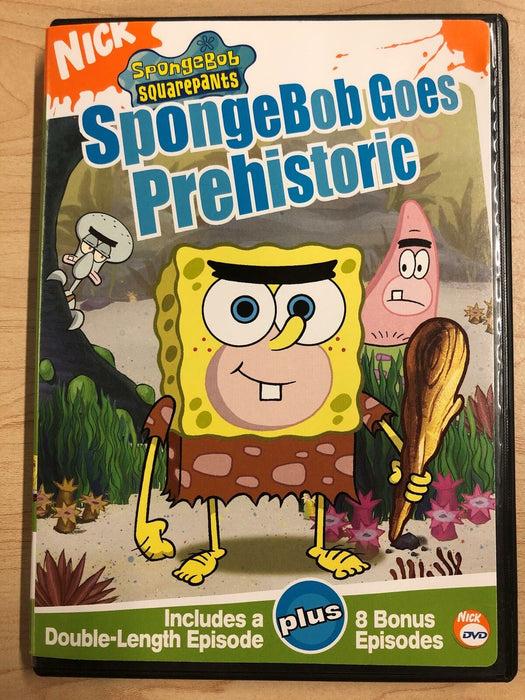 SpongeBob SquarePants - Spongebob Goes Prehistoric (DVD, 9 episodes) - L01 - for just $1.99! 