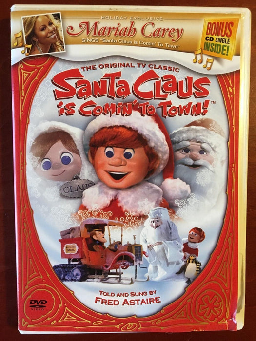 Santa Claus Is Comin to Town (DVD, 1970, Christmas) - J1105 - for just $3.50! 