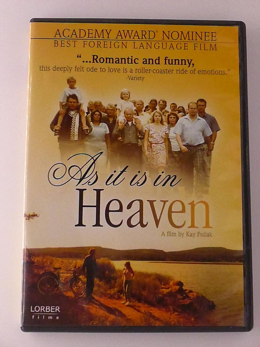 As It Is In Heaven (DVD, 2004) - K6 - for just $7.99! 