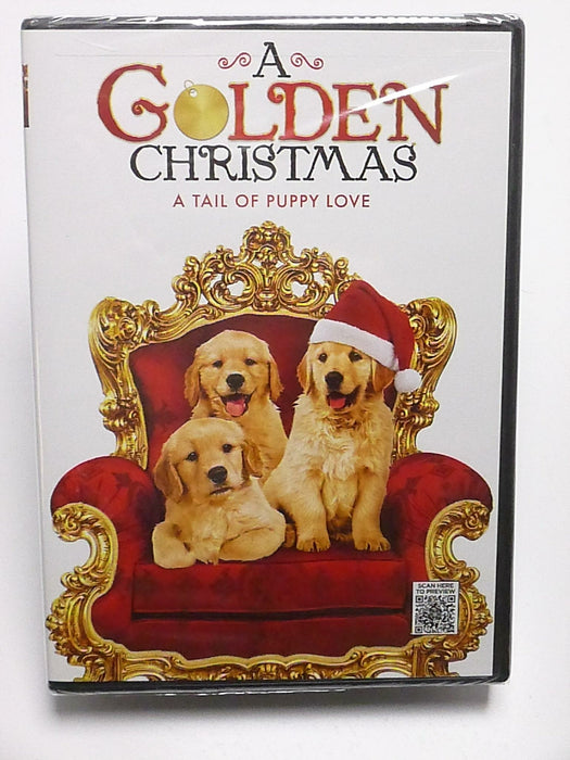 A Golden Christmas A Tail of Puppy Love (DVD, 2009) - NEW25 - for just $2.50! 