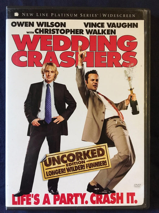 Wedding Crashers (DVD, 2005, Widescreen Unrated) - K0218 - for just $1.99! 