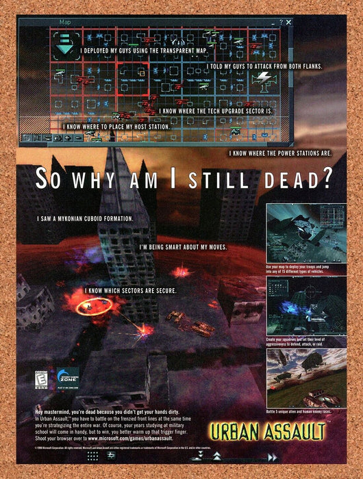 2000 Urban Assault PC Original Ad - for just $17.99! 