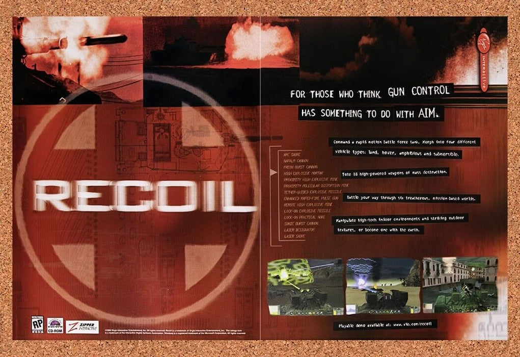 1998 Recoil PC Original Ad v2 - for just $21.49! 