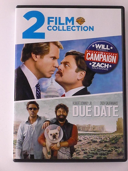 The Campaign - Due Date (DVD, double feature) - K0428 - for just $2.25! 