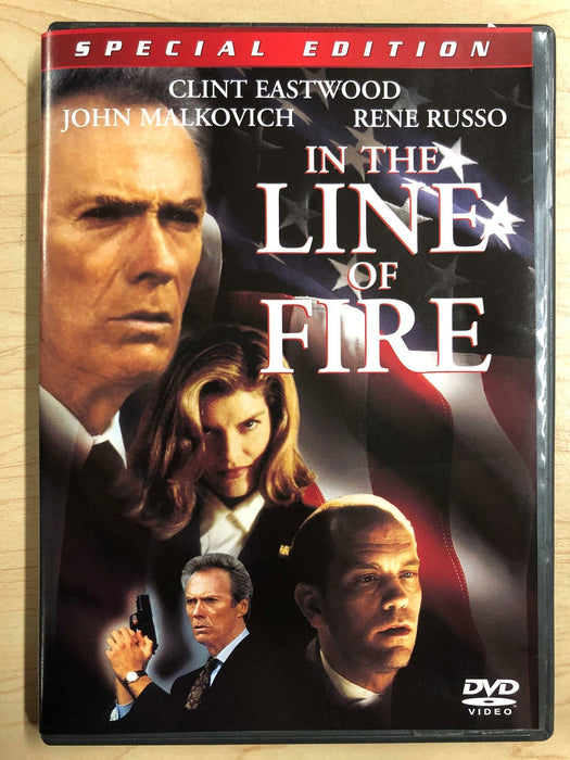 In the Line of Fire (DVD, 1993, Special Edition) - K10 - for just $2.99! 