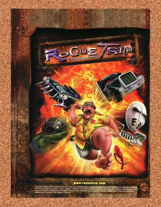 2000 Rogue Trip PS1 Original Ad - for just $17.99! 