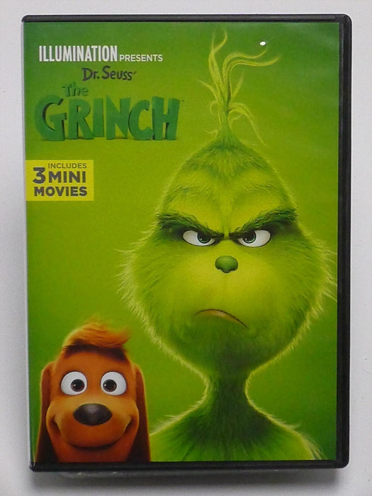 Dr. Seuss - The Grinch (DVD, includes 3 Mini Movies, 2018) - L03 - for just $5.99! 