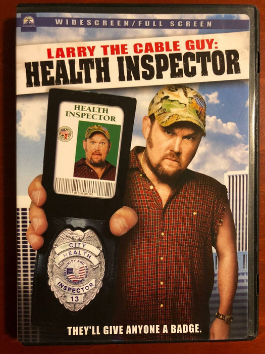 Larry the Cable Guy - Health Inspector (DVD, 2006) - L01 - for just $2.50! 