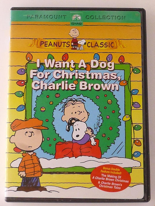I Want a Dog for Christmas, Charlie Brown (DVD, Peanuts Classic, 2003) - K0218 - for just $5.99! 