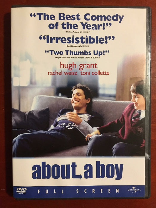 About a Boy (DVD, 2002, Full Frame) - J1231 - for just $1.99! 