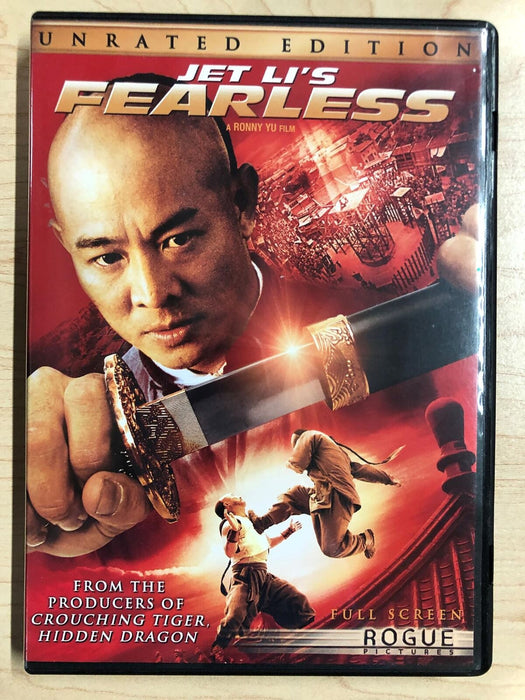 Fearless (DVD, 2006, unrated, Full Frame) - L04 - for just $1.99! 