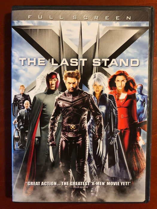 X-Men - The Last Stand (DVD, 2006, Full Screen) - J1231 - for just $1.99! 