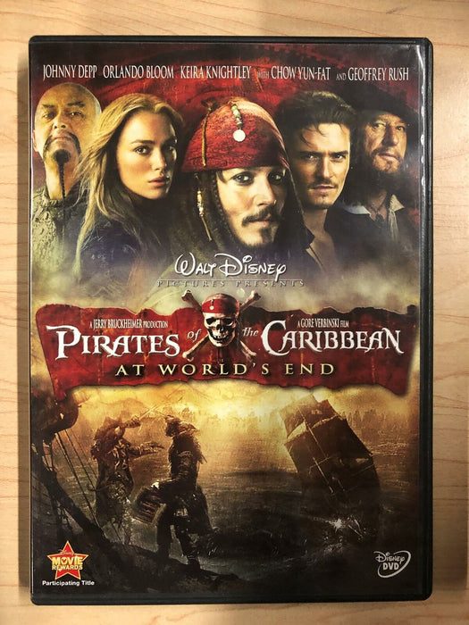Pirates of the Caribbean - At Worlds End (DVD, 2007, Disney) - K10 - for just $1.99! 