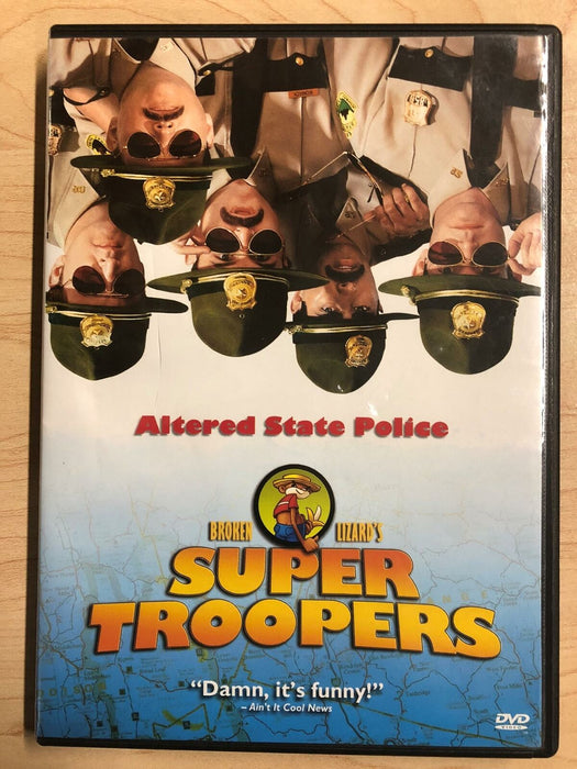 Super Troopers (DVD, 2001) - K0303 - for just $1.99! 