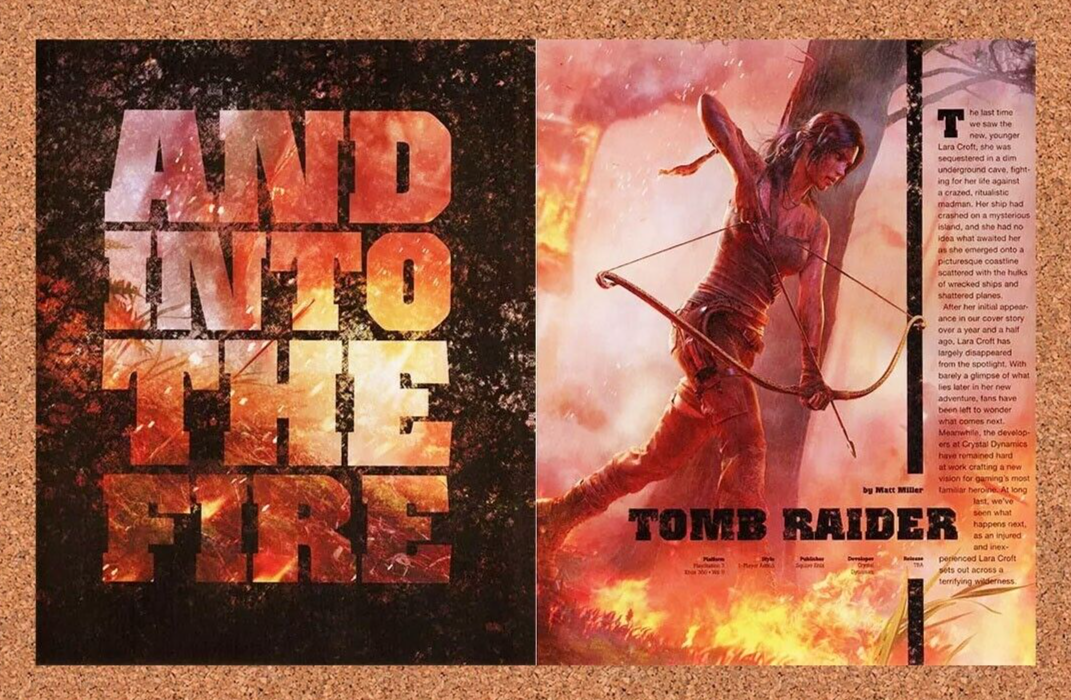 2014 Tomb Raider PS3 Original Ad - for just $21.49! 
