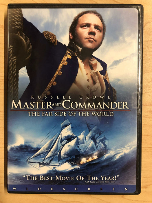 Master and Commander The Far Side of the World (DVD, 2003, Widescreen) - J1231 - for just $1.99! 