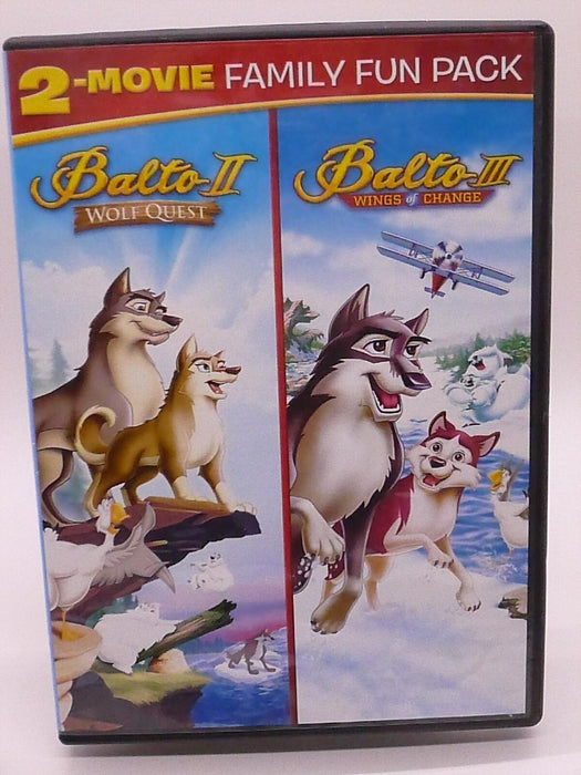 Balto II Wolf Quest - Balto III Wings of Change (DVD, double feature) - K7 - for just $3.25! 