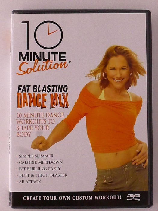 10 Minute Solution - Fat Blasting Dance Mix (DVD, 2006, exercise) - K5 - for just $1.99! 