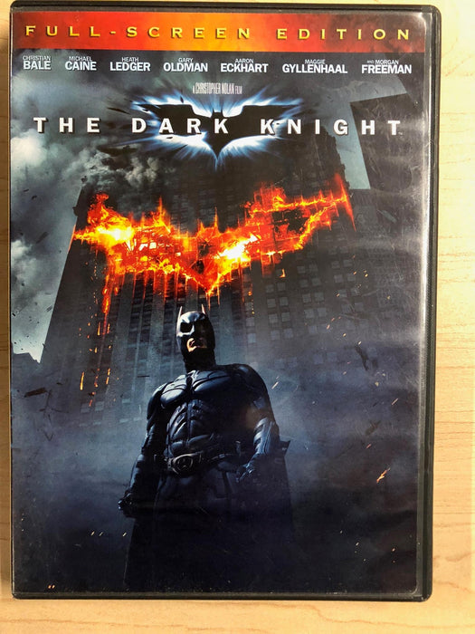 The Dark Knight (DVD, 2008, Full Frame) - K0218 - for just $1.99! 