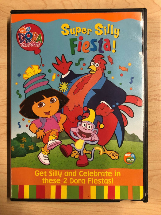 Dora the Explorer - Super Silly Fiesta (DVD, 2004, 4 episodes) - J1105 - for just $1.99! 