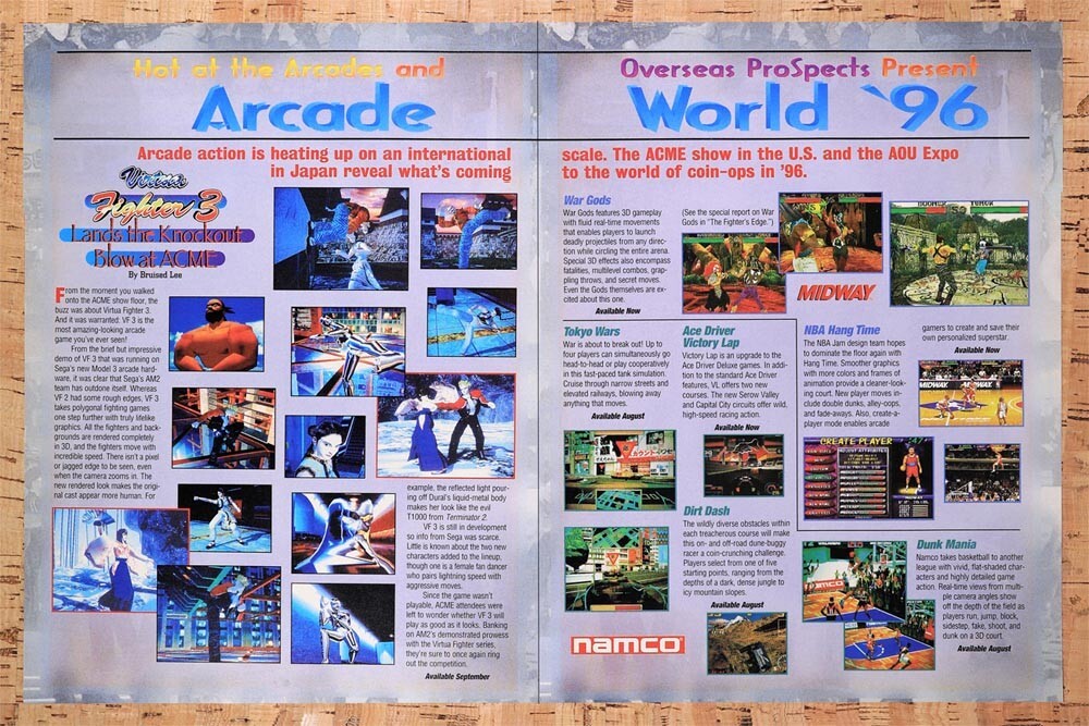 1997 Arcade World Expo Original Ad v1 - for just $21.49! 