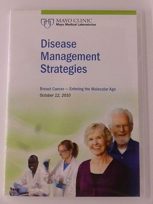 Disease Management Strategies - Breast Cancer (DVD, 2010, Mayo) - G1219 - for just $2.99! 