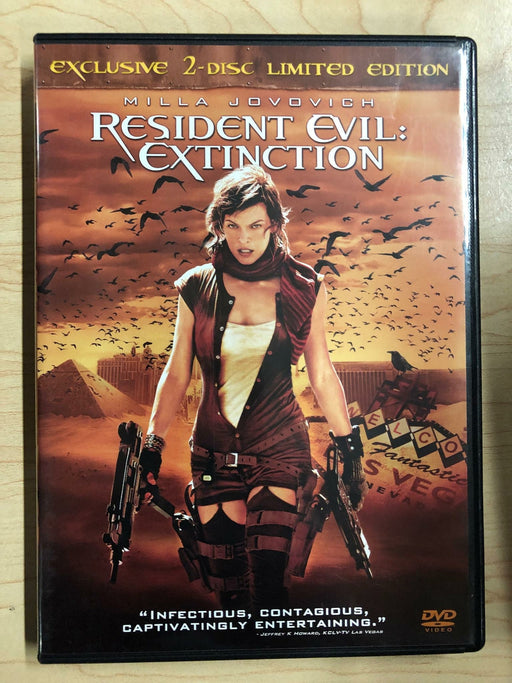 Resident Evil Extinction (DVD, 2007, 2-Disc Limited Edition) - K0428 - for just $1.99! 