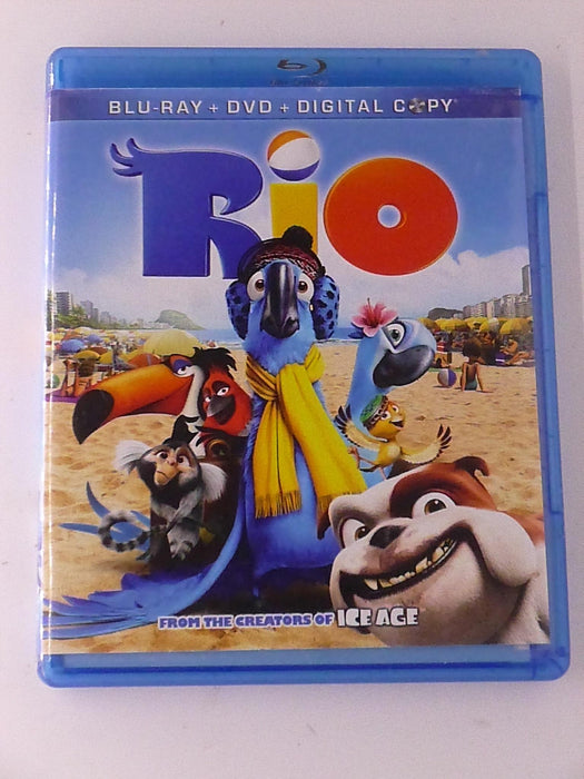 Rio (Blu-ray, DVD, 2011) - K8 - for just $3.25! 