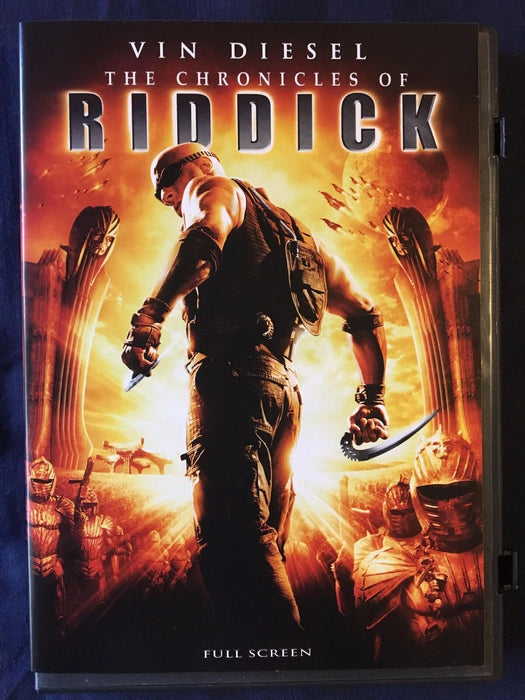The Chronicles of Riddick (DVD, 2004, Full Frame) - K0218 - for just $1.99! 