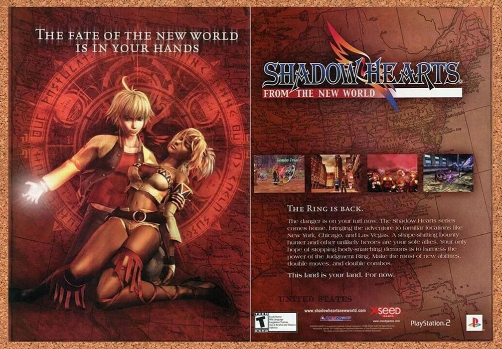 2007 Shadow Hearts From The New World PS2 Original Ad v1 - for just $21.49! 